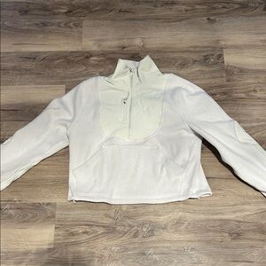 Lululemon Fleece + Ripstop Hiking Pullover